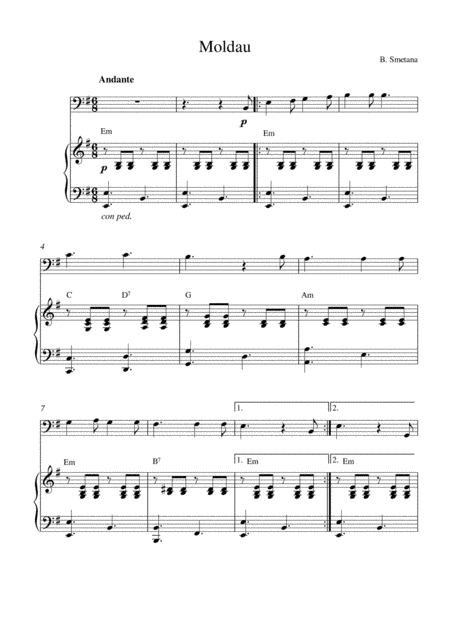 Moldau (arr. Kaiserin Rebecca)