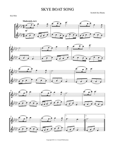 Skye Boat Song (arr. Mark Phillips)