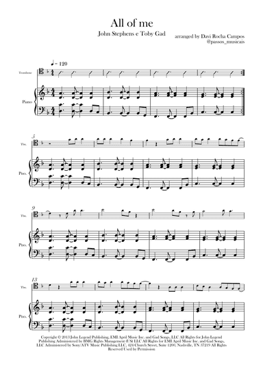 All Of Me (arr. Davi Rocha Campos)