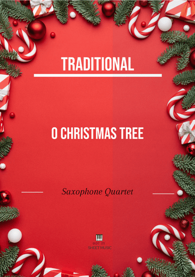 Traditional - O Christmas Tree (Saxophone Quartet) (arr. André Laitano)