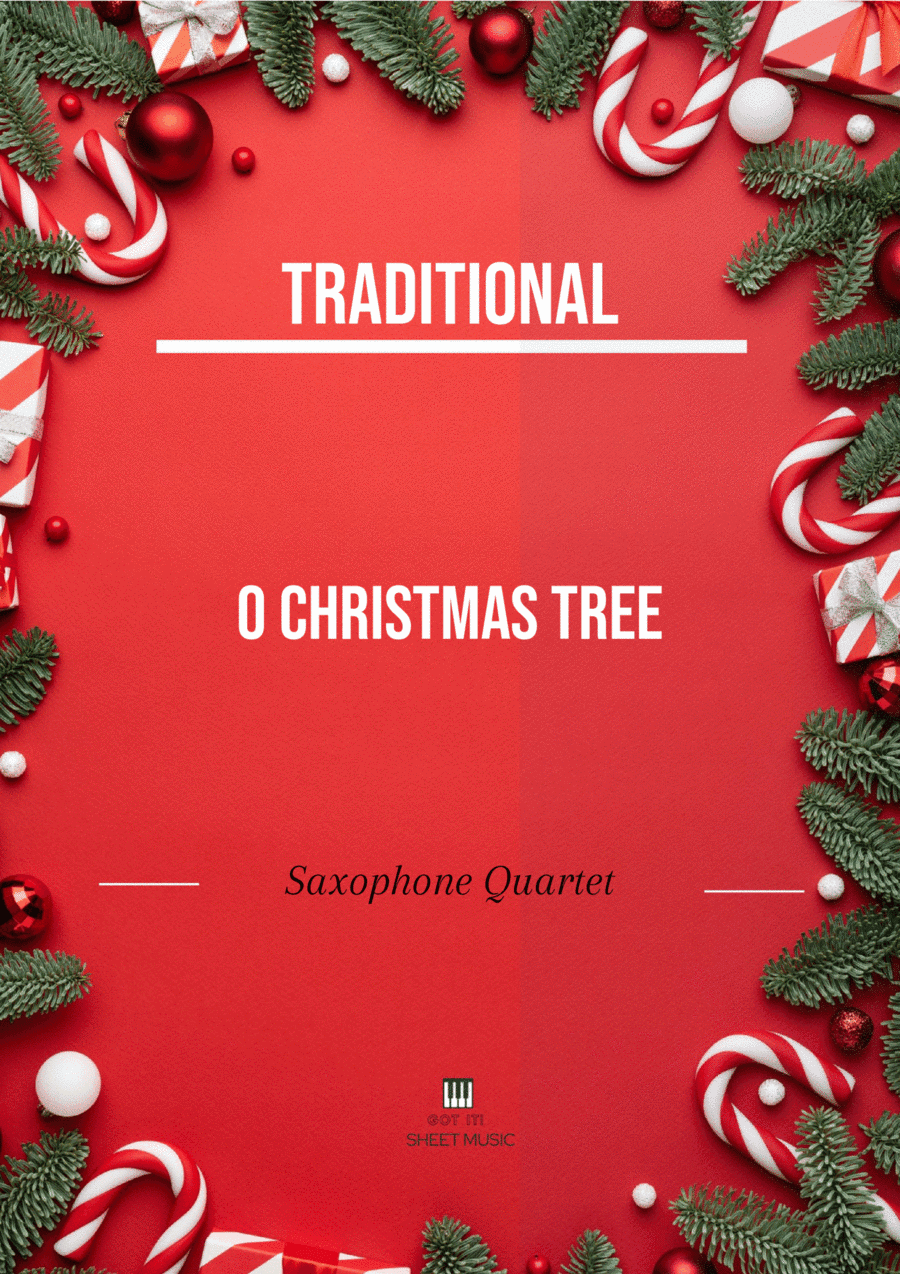 Traditional - O Christmas Tree (Saxophone Quartet) (arr. André Laitano)