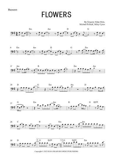 Flowers (arr. Gabriel Oliveira)