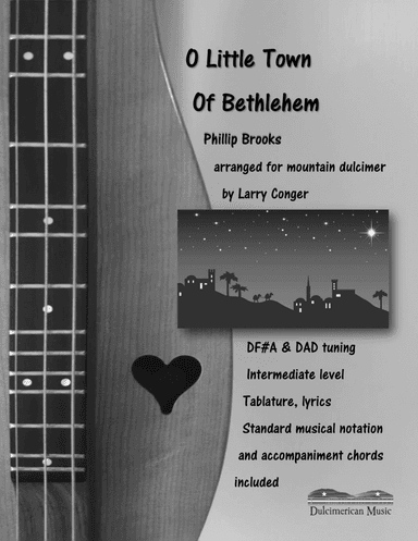 O Little Town of Bethlehem (duet) (arr. Larry Conger/Dulcimerican Music)