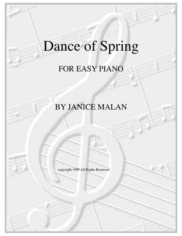 Dance of Spring for piano solo