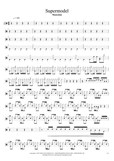 Supermodel (arr. Cyril Mayer)