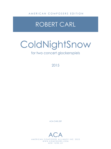 [Carl] ColdNightSnow