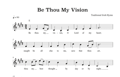 Be Thou My Vision (arr. Riverside Guitar School)