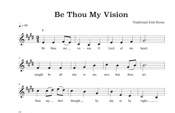 Be Thou My Vision (arr. Riverside Guitar School)