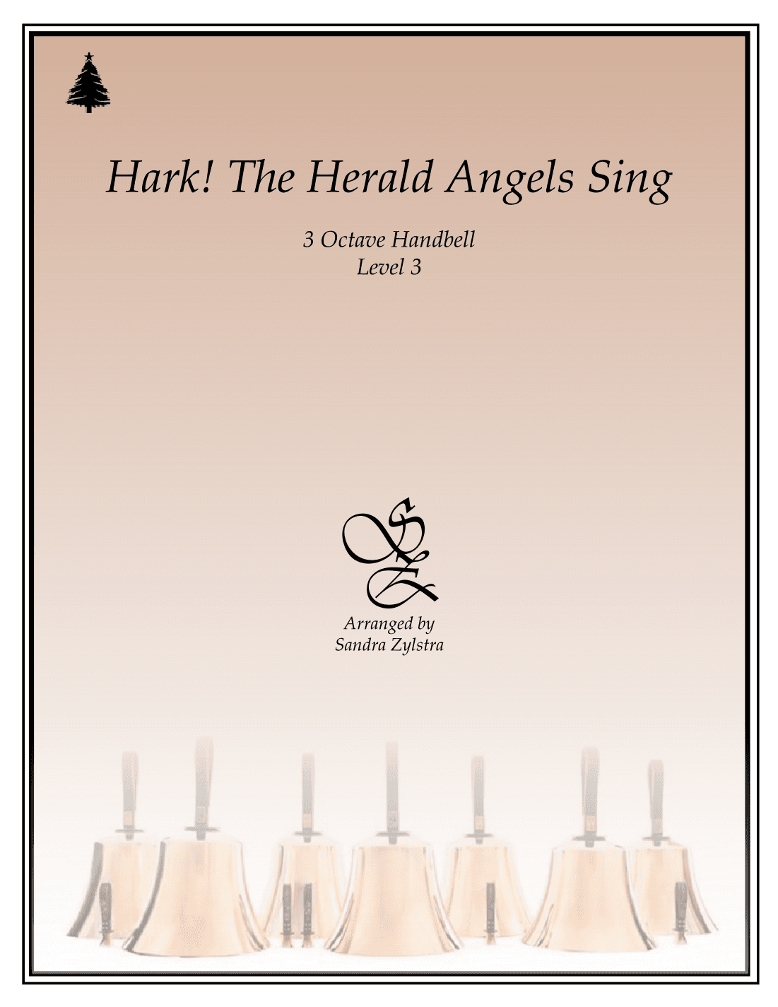 Hark! The Herald Angels Sing (3 octave handbells) (arr. Sandra Zylstra)
