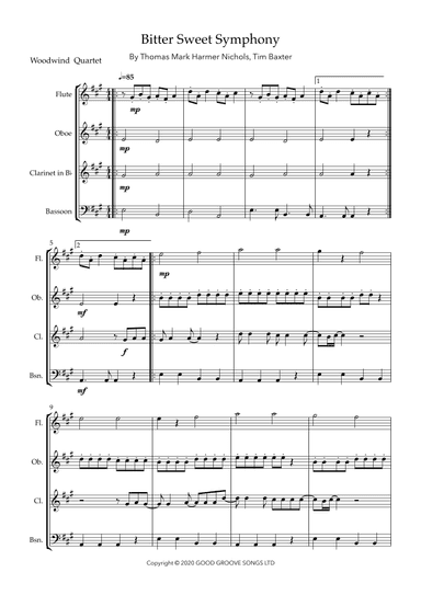 Bittersweet Symphony (arr. Matthew pyeon)
