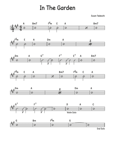 In The Garden (arr. David M Fagnant)