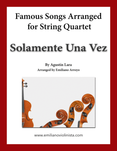 Solamente Una Vez (arr. Emiliano Arroyo)