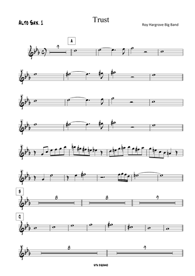 Trust (arr. Roy Hargrove Big band)