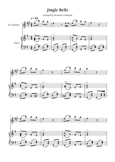 Jingle Bells (arr. Henrique F Mangoni)
