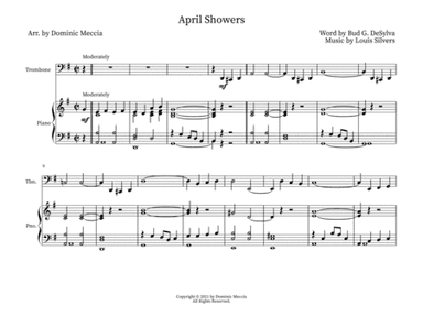 April Showers (arr. Dominic Meccia)
