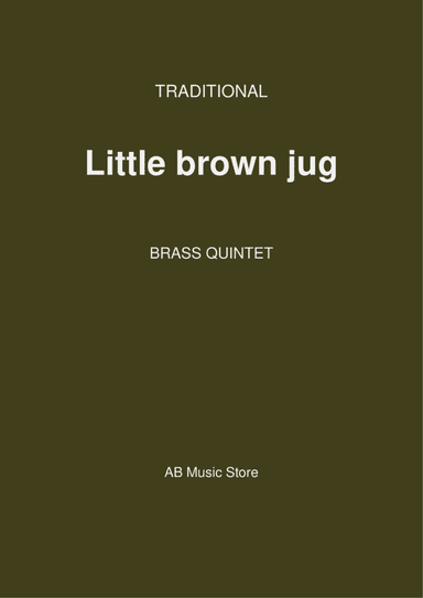 Little Brown Jug (arr. Andrea Bonaldo)