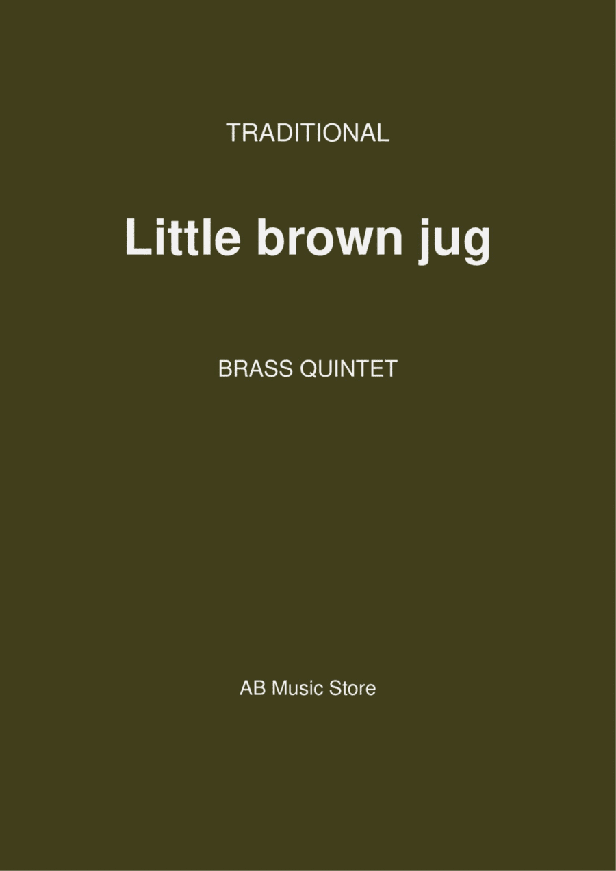 Little Brown Jug (arr. Andrea Bonaldo)