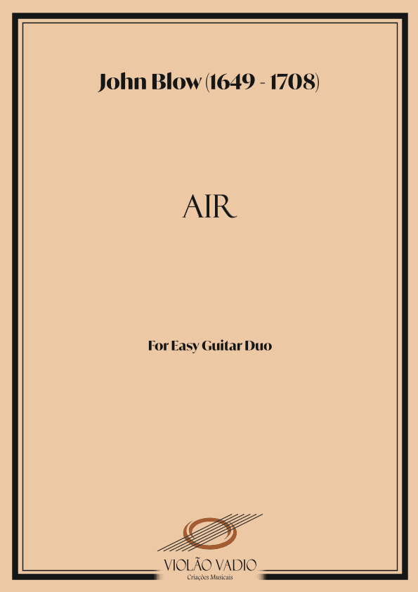 Air (Easy classical guitar duo) (arr. André Alberto Santos)