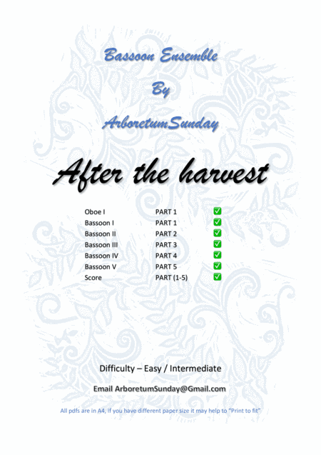 After the Harvest Basson Quintet