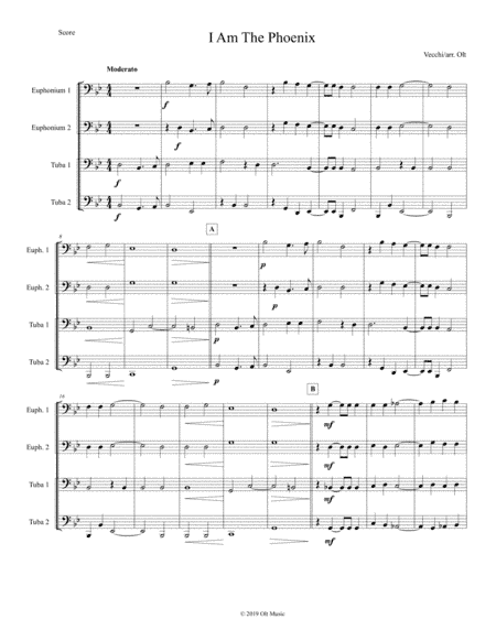 I Am the Phoenix (arr. Tim Olt)