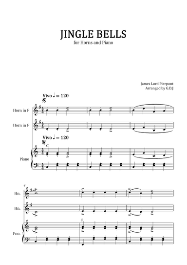 Jingle Bells (arr. GDJ)