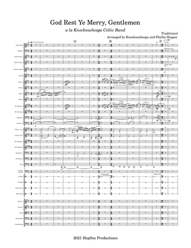 God Rest Ye Merry, Gentlemen - Orchestra Accompany Celtic Band (arr. Phyllis Hopper, Knocknasheega Celtic Band)