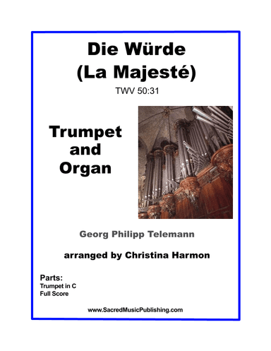 Telemann - La Majeste - Trumpet and Organ (arr. Christina Harmon)