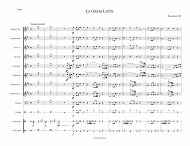 La Gazza Ladra Overture (arr. Timothy J. Olt)