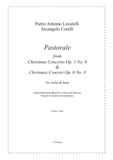 Two Pastorales from Christmas Concertos (arr. Nandor & Katrina Szederkenyi)