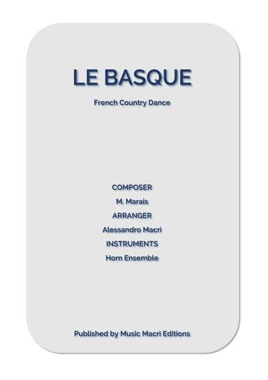 Le Basque (arr. Alessandro Macrì)