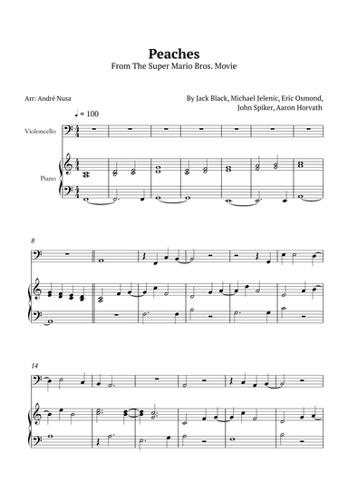 Peaches (arr. André Nusa)