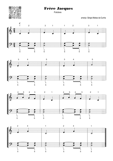 Frère Jacques - Fase2 (arr. Sérgio Matias da Cunha)