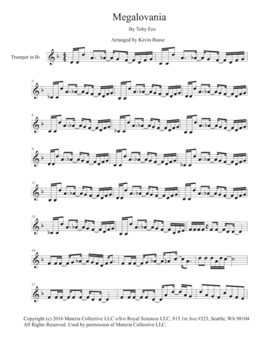 MEGALOVANIA (from Undertale) (arr. Kevin Busse)