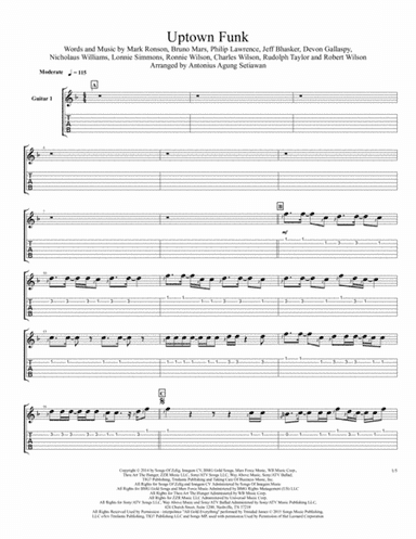 Uptown Funk (arr. Antonius Agung Setiawan)