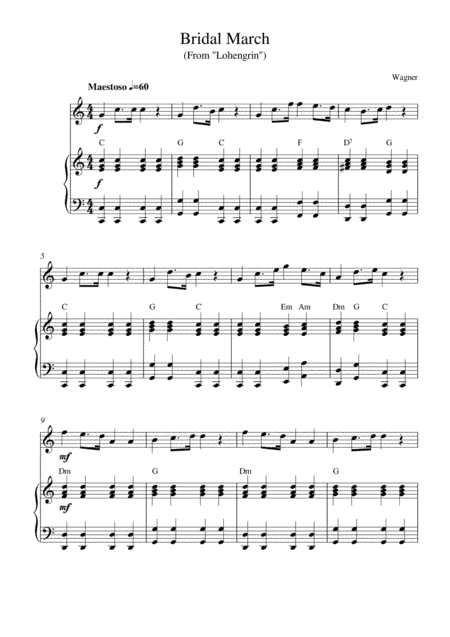 Bridal March (arr. Kaiserin Rebecca)