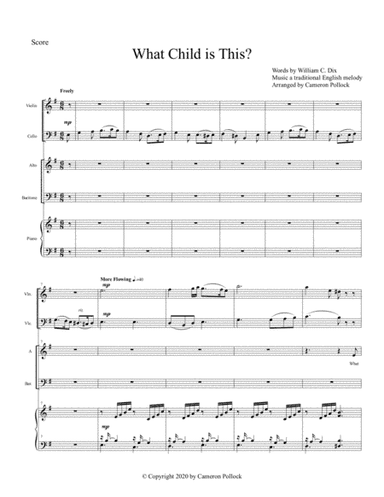 What Child is This? (arr. Cameron James Pollock)
