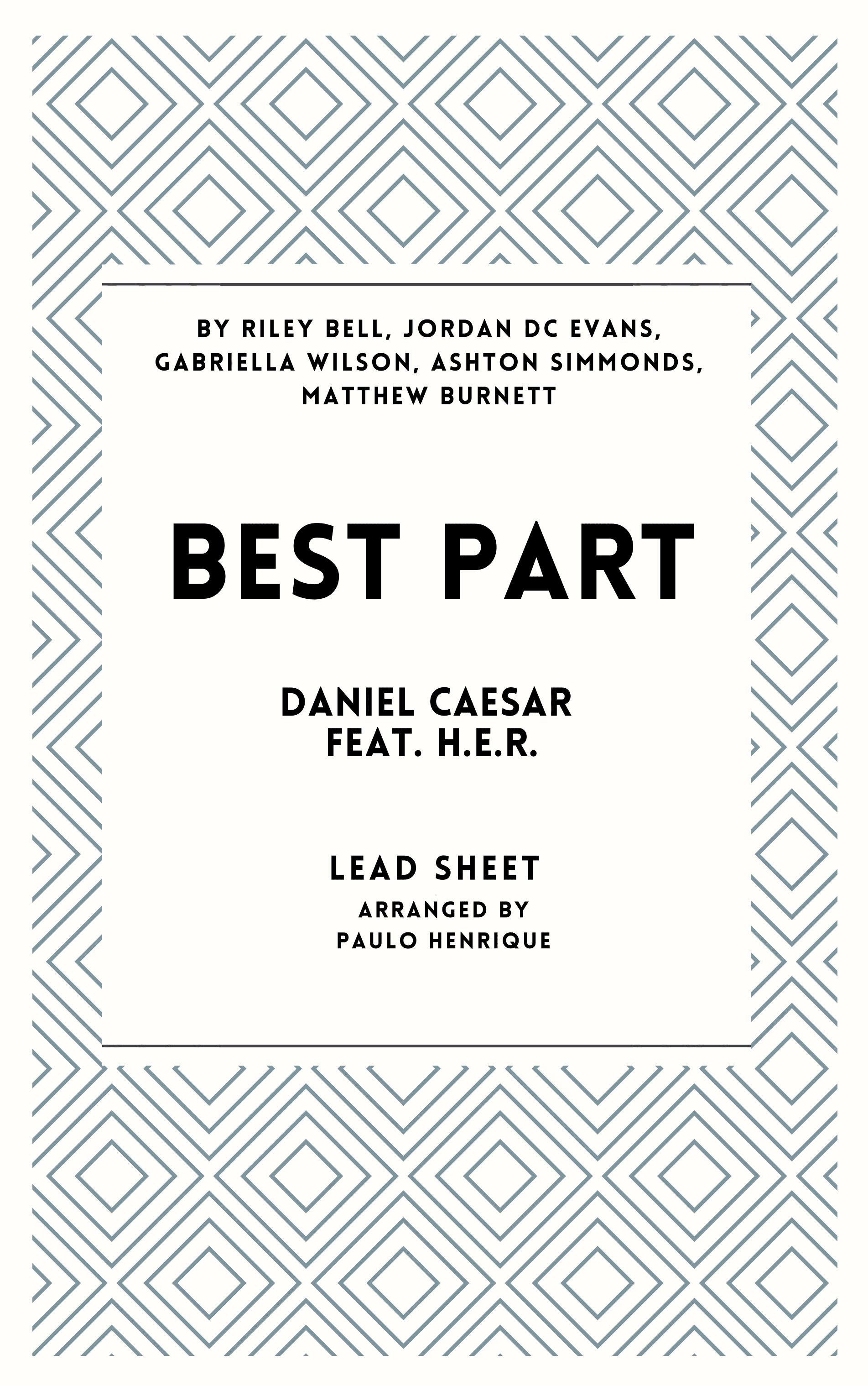 Best Part (arr. Paulo Henrique)