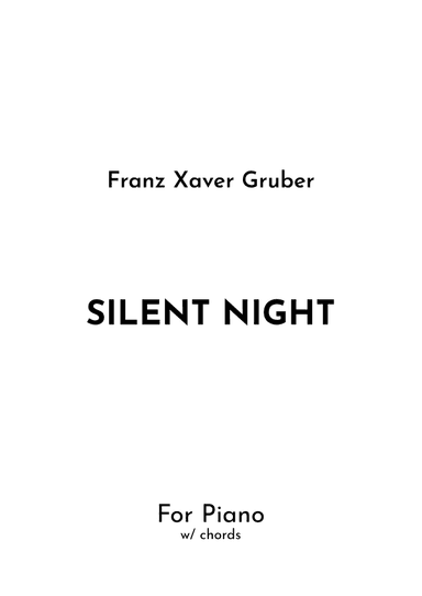 Silent Night (arr. Jireh J.)