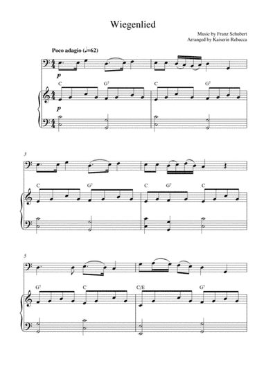 Wiegenlied (arr. Kaiserin Rebecca)