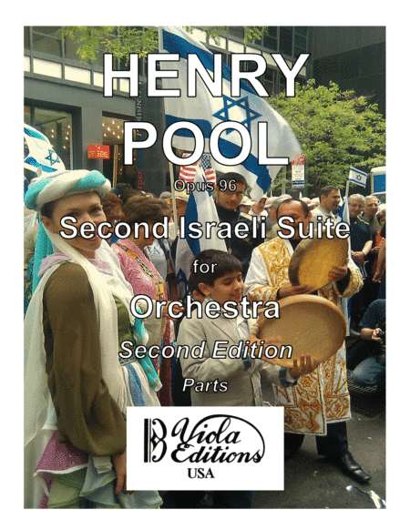 Opus 96, Second Israeli Suite for Orchestra (Parts)