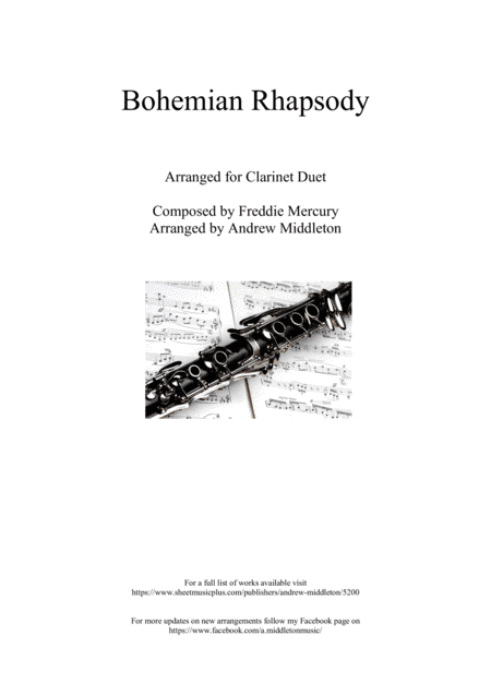 Bohemian Rhapsody (arr. Andrew Middleton)