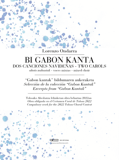 BI GABON KANTA - DOS CANCIONES NAVIDEÑAS - TWO CAROLS