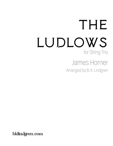 The Ludlows (arr. B. K. Lindgren)