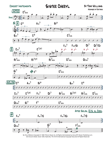 Sister Cheryl (arr. Rob Ames)