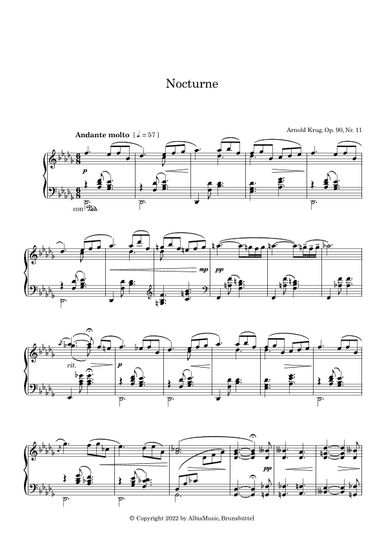 Nocturne op.90 No. 11
