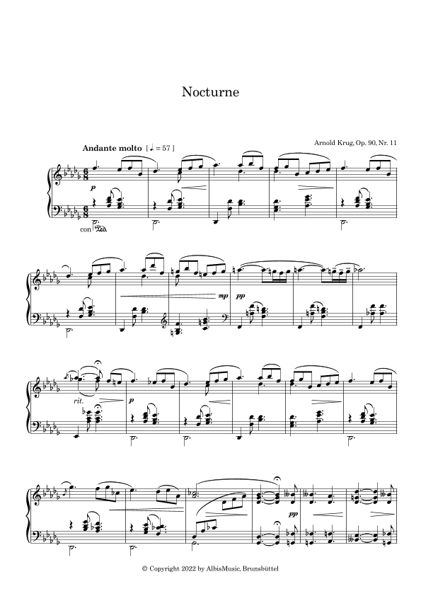 Nocturne op.90 No. 11