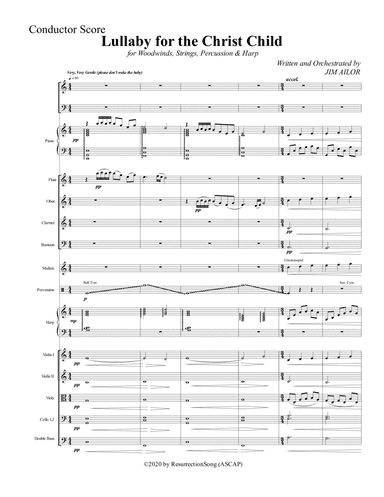 Lullaby for the Christ Child (Conductor Score) (arr. Jim Ailor)