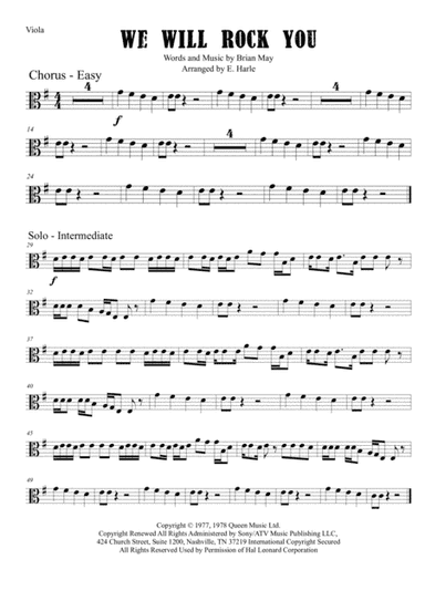 We Will Rock You (arr. Fireworks Music)