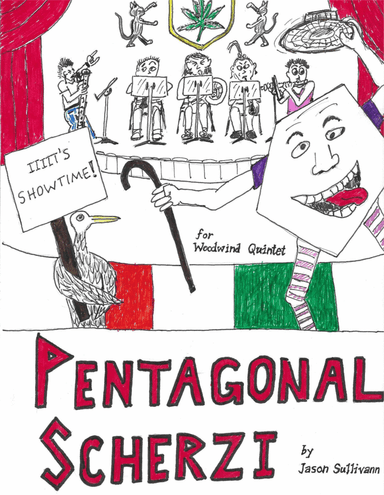 PENTAGONAL SCHERZI for Woodwind Quintet