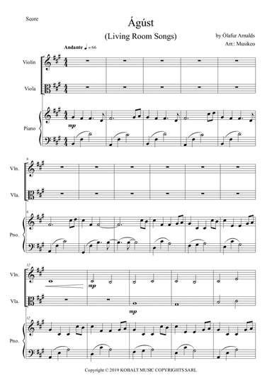 Agust (arr. Musikeo)